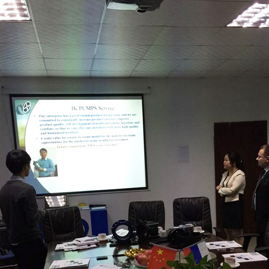 俄羅斯客戶迎來(lái)我司新一輪化工泵浦考察季