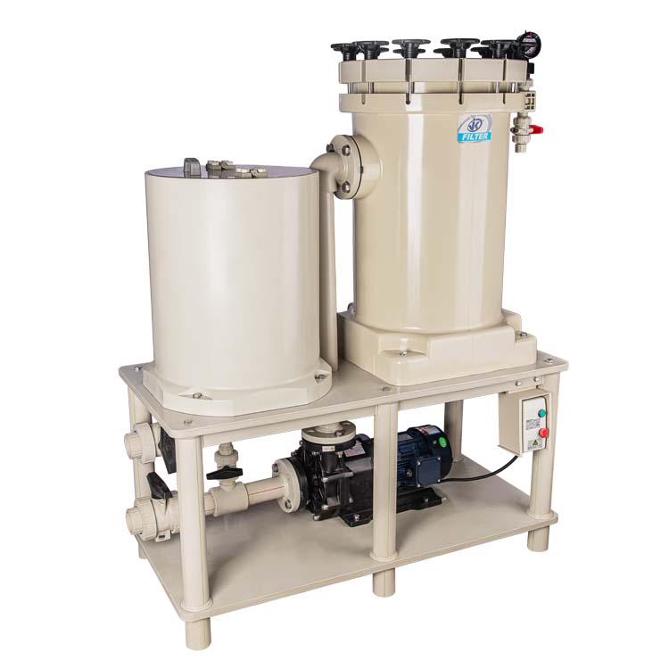 電鍍過濾機開機前的注意事項