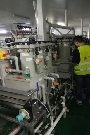 蝕刻線安裝現(xiàn)場